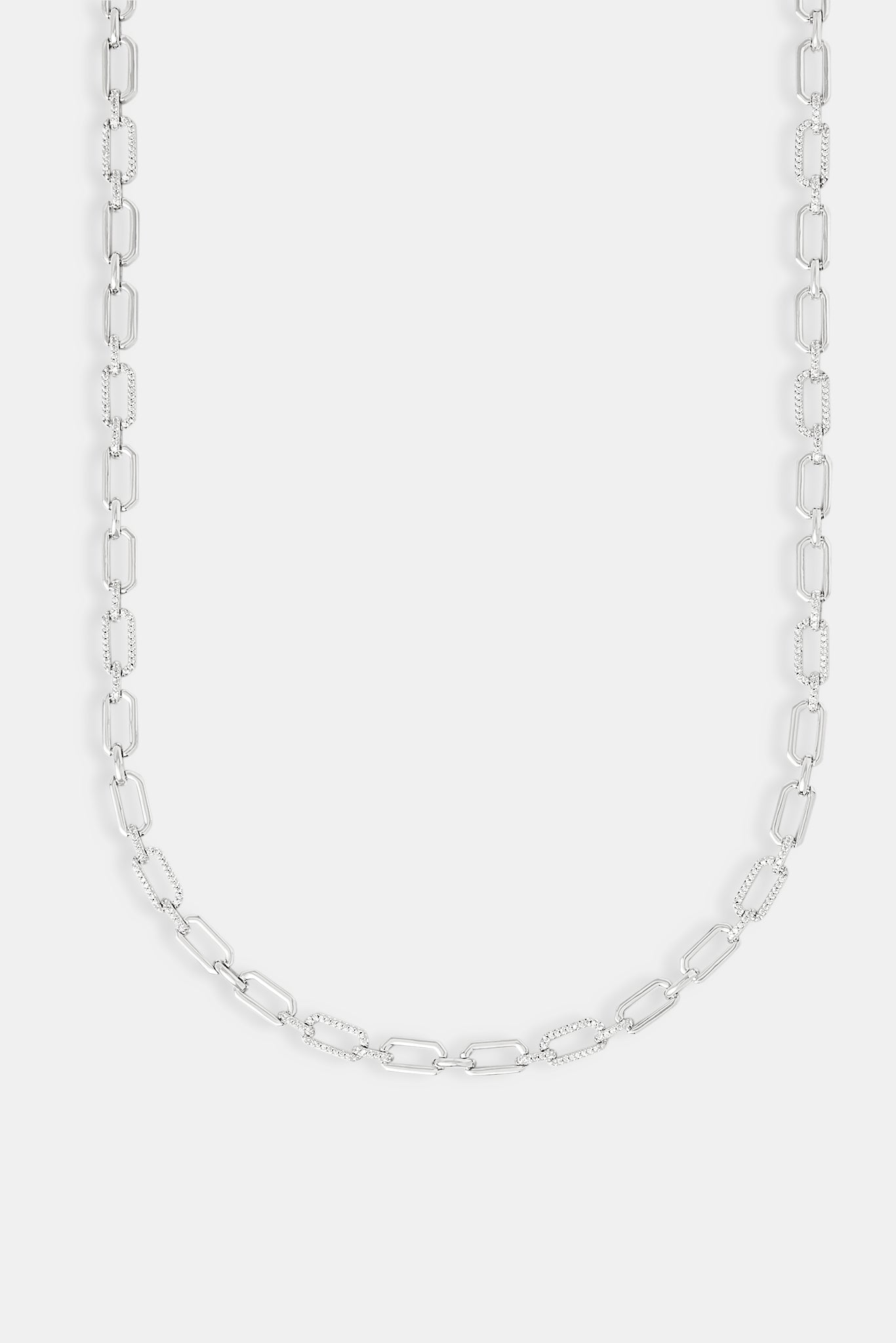 Polierte und vereiste Verbindungsgliedkette – 8 mm